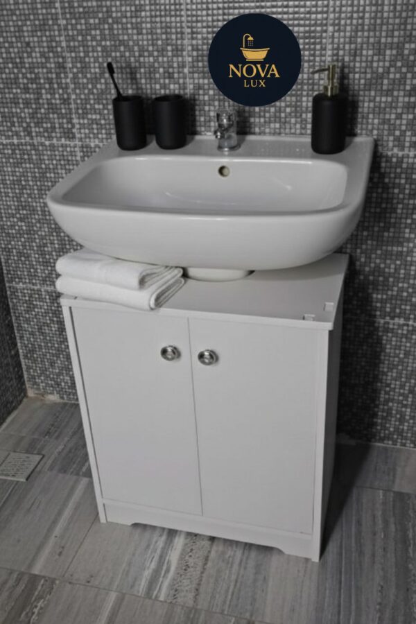 ⁦Meuble salle de bain pvc⁩ - الصورة ⁦2⁩
